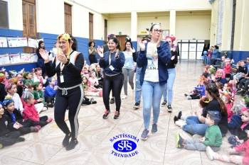 Desfile do Cabelo Maluco na Educação Infantil