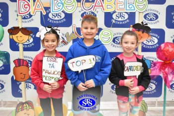 Desfile do Cabelo Maluco na Educação Infantil