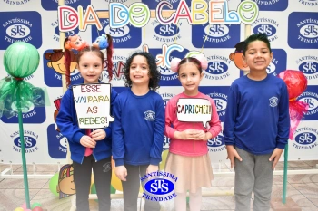 Desfile do Cabelo Maluco na Educação Infantil