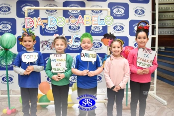 Desfile do Cabelo Maluco na Educação Infantil