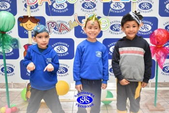 Desfile do Cabelo Maluco na Educação Infantil