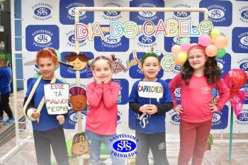 Desfile do Cabelo Maluco na Educação Infantil