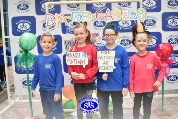 Desfile do Cabelo Maluco na Educação Infantil
