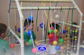 Ateliê do Brincar é mais um dos espaços idealizado para a Educação Infantil do Colégio 
