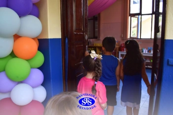 Ateliê do Brincar é mais um dos espaços idealizado para a Educação Infantil do Colégio 