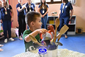 Ateliê do Brincar é mais um dos espaços idealizado para a Educação Infantil do Colégio 