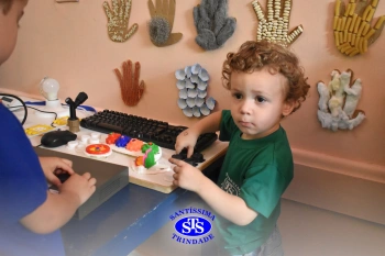 Ateliê do Brincar é mais um dos espaços idealizado para a Educação Infantil do Colégio 
