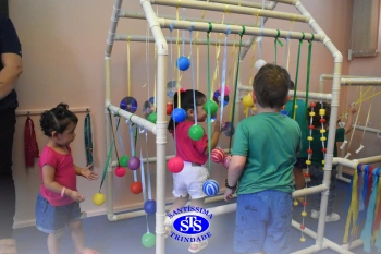 Ateliê do Brincar é mais um dos espaços idealizado para a Educação Infantil do Colégio 