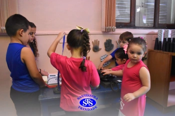 Ateliê do Brincar é mais um dos espaços idealizado para a Educação Infantil do Colégio 