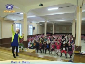 1º ano - encontro com escritora 
