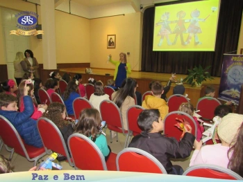 1º ano - encontro com escritora 