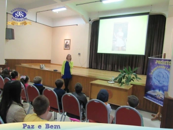 1º ano - encontro com escritora