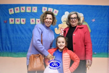 Infantil 5 comemora o Dia dos Avós com um bingo no Parque Franciscano STS