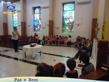 Ceia Pascal com os alunos do Nível A1
