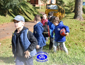 Tarde de alegria e diversão no Parque Franciscano