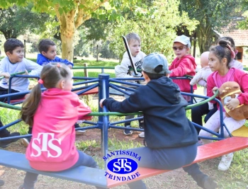 Tarde de alegria e diversão no Parque Franciscano