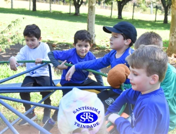 Tarde de alegria e diversão no Parque Franciscano