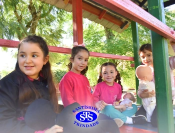 Tarde de alegria e diversão no Parque Franciscano