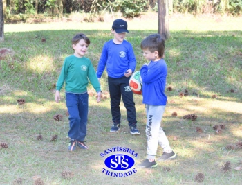 Tarde de alegria e diversão no Parque Franciscano