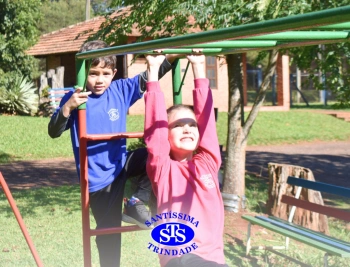 Tarde de alegria e diversão no Parque Franciscano