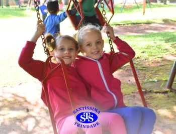 Tarde de alegria e diversão no Parque Franciscano