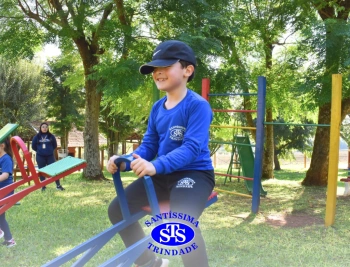 Tarde de alegria e diversão no Parque Franciscano
