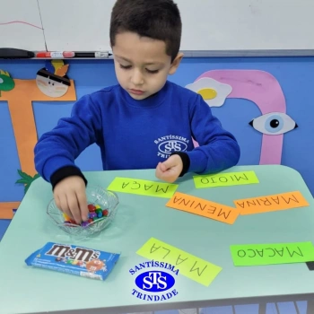 Diferentes recursos no processo de alfabetização do 1º ano 