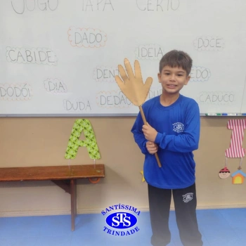 Alunos do 1º Ano desenvolvem habilidades com atividades lúdicas