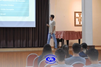 Alunos participam do projeto Agro Vai à Escola