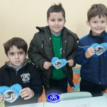 Alunos do Infantil 5 receberam visita especial