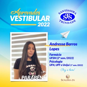 Parabéns, alunos aprovados! 
