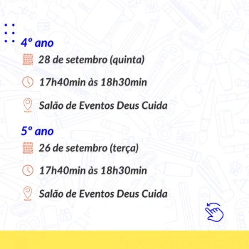 Entrega dos resultados - 2º trimestre letivo