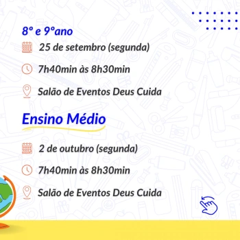 Entrega dos resultados - 2º trimestre letivo