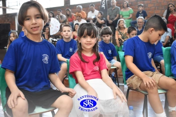 Celebração de Conclusão da Educação Infantil e envio para o 1º ano dos alunos do Infantil 5