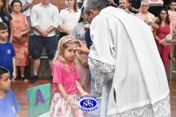 Celebração de Conclusão da Educação Infantil e envio para o 1º ano dos alunos do Infantil 5