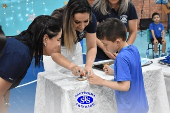 Celebração de Conclusão da Educação Infantil e envio para o 1º ano dos alunos do Infantil 5