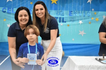 Celebração de Conclusão da Educação Infantil e envio para o 1º ano dos alunos do Infantil 5