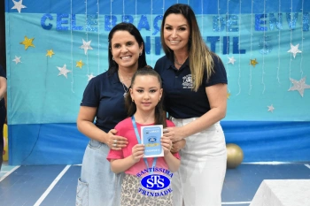 Celebração de Conclusão da Educação Infantil e envio para o 1º ano dos alunos do Infantil 5