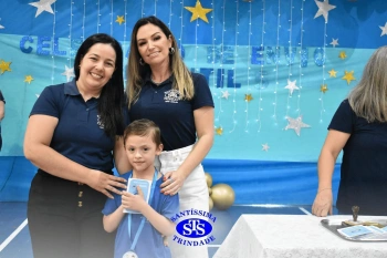 Celebração de Conclusão da Educação Infantil e envio para o 1º ano dos alunos do Infantil 5