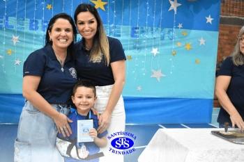 Celebração de Conclusão da Educação Infantil e envio para o 1º ano dos alunos do Infantil 5