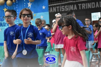 Celebração de Conclusão da Educação Infantil e envio para o 1º ano dos alunos do Infantil 5