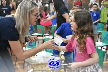 Celebração de Conclusão da Educação Infantil e envio para o 1º ano dos alunos do Infantil 5