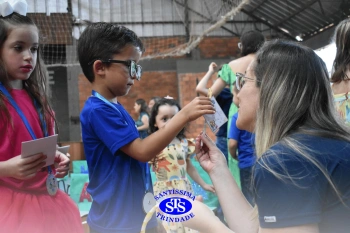 Celebração de Conclusão da Educação Infantil e envio para o 1º ano dos alunos do Infantil 5