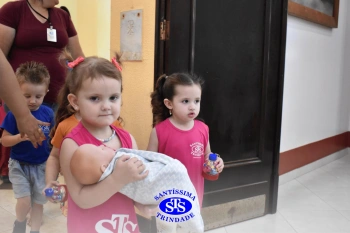 Alunos do Infantil 1, 2, 3 e 4 participam das Celebrações de Natal