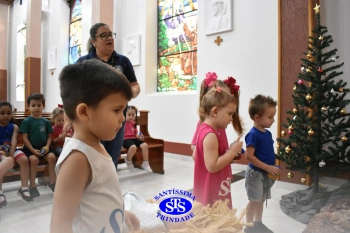 Alunos do Infantil 1, 2, 3 e 4 participam das Celebrações de Natal