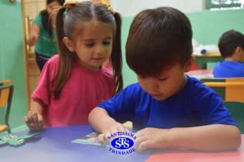 Brilho nos olhos e corações aquecidos | retorno do Infantil 1, 2 e 3 
