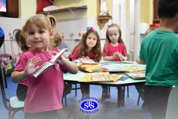 Brilho nos olhos e corações aquecidos | retorno do Infantil 1, 2 e 3 