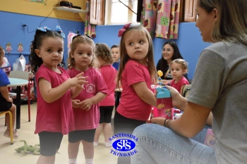 Brilho nos olhos e corações aquecidos | retorno do Infantil 1, 2 e 3 