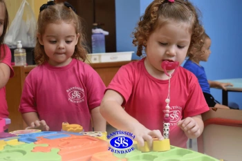 Brilho nos olhos e corações aquecidos | retorno do Infantil 1, 2 e 3 