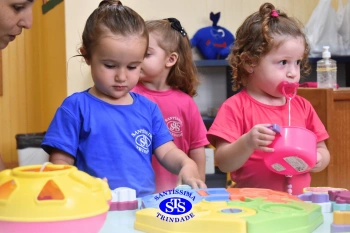 Brilho nos olhos e corações aquecidos | retorno do Infantil 1, 2 e 3 
